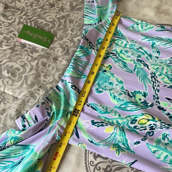 Fawcell dress off the shoulder floral size XS - Picture 11 of 17